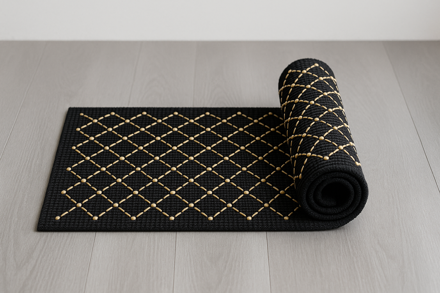 Handmade Eco-Friendly Yoga Mat – Anti-Slip, Sweat-Resistant, Durable (72x28inch)